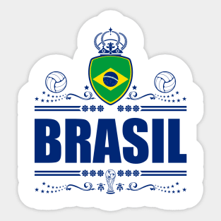 Brazil Football Gifts | Vignete Edition Sticker